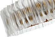 Подвесной светильник Zortes Dulana ZRS.1211.50 цвет плафона/подвески Прозрачный, цвет арматуры Золото-6