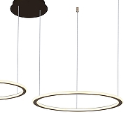 Подвесной светильник Zortes Umli ZRS.1585.02 цвет плафона/подвески Белый, Черный, цвет арматуры Черный-1