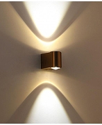 Накладной светильник Zortes Scoup ZRS.1823.02 цвет плафона/подвески Прозрачный, цвет арматуры Латунь-2