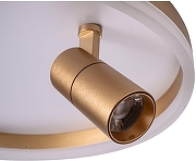 Накладной светильник Zortes Raizy ZRS.1888.04 цвет плафона/подвески Белый, Золото, цвет арматуры Золото-5