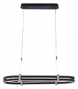 Подвесной светильник Zortes Duble-R ZRS.30505.92 цвет плафона/подвески Серый, Белый, Золото, цвет арматуры Серый-1