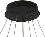 Подвесной светильник Zortes Duble-R ZRS.30515.228 цвет плафона/подвески Серый, Белый, Золото, цвет арматуры Серый-6