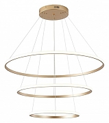 Подвесной светильник Zortes Ringolight ZRS.33320.75C цвет плафона/подвески Белый, Золото, цвет арматуры Золото-2