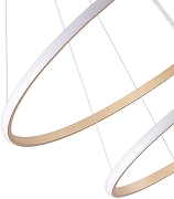 Подвесной светильник Zortes Ringolight ZRS.33320.75C цвет плафона/подвески Белый, Золото, цвет арматуры Золото-5