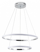 Подвесной светильник Zortes Ringolight ZRS.33322.63C цвет плафона/подвески Белый, Хром, цвет арматуры Хром-2