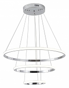 Подвесной светильник Zortes Ringolight ZRS.33322.75C цвет плафона/подвески Белый, Хром, цвет арматуры Хром