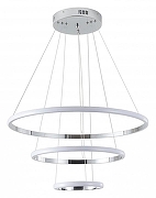Подвесной светильник Zortes Ringolight ZRS.33322.75C цвет плафона/подвески Белый, Хром, цвет арматуры Хром-3