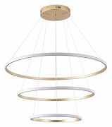 Подвесной светильник Zortes Ringolight ZRS.33325.75C цвет плафона/подвески Белый, Золото, цвет арматуры Золото-3