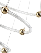 Подвесной светильник Zortes Auralia ZRS.57790.171 цвет плафона/подвески Белый, цвет арматуры Золото-5