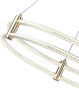 Подвесной светильник Zortes Ringer ZRS.57792.116 цвет плафона/подвески Белый, цвет арматуры Золото-6