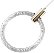 Подвесной светильник Zortes Ringer ZRS.57792.17 цвет плафона/подвески Белый, цвет арматуры Золото-6