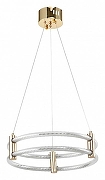 Подвесной светильник Zortes Ringer ZRS.57792.76 цвет плафона/подвески Белый, цвет арматуры Золото-1
