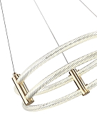 Подвесной светильник Zortes Ringer ZRS.57792.76 цвет плафона/подвески Белый, цвет арматуры Золото-7