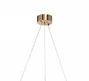 Подвесной светильник Zortes Ringer ZRS.57792.96 цвет плафона/подвески Белый, цвет арматуры Золото-7