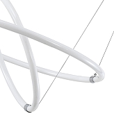 Подвесной светильник Zortes Blasy ZRS.57793.96 цвет плафона/подвески Белый, цвет арматуры Хром-5