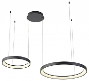 Подвесной светильник Zortes Innra ZRS.90611.02 цвет плафона/подвески Белый, Черный, цвет арматуры Черный-1