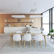 Подвесной светильник Эра Quadro Б0050588 цвет плафона/подвески Белый, цвет арматуры Белый-6