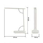 Настольная лампа офисная Эра NLED-495 Б0051472 цвет плафона/подвески Белый, цвет арматуры Белый-4