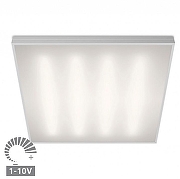 Светильник для потолка Армстронг WoltaPRO ОФИС ДВО01-36-011-4К цвет плафона/подвески Прозрачный, цвет арматуры Белый