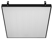 Светильник для потолка Грильято WoltaPRO ДВО02 ДВО02-54-002-5К-Ч цвет плафона/подвески Прозрачный, цвет арматуры Черный-1