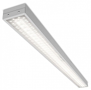 Накладной светильник WoltaPRO ЛАЙНЕР СЛИМ ДПО01-36-202-4К цвет плафона/подвески Прозрачный, цвет арматуры Белый