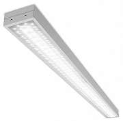 Светильник для потолка Армстронг WoltaPRO Гимназист ДПО02-54-102-6К цвет плафона/подвески Прозрачный, цвет арматуры Белый-1