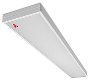 Светильник для потолка Армстронг WoltaSTD Лайнер ДПО11-54-142-4К цвет плафона/подвески Прозрачный, цвет арматуры Белый