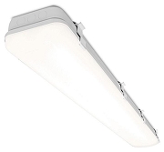 Накладной светильник WoltaPRO ПРОМ ДСП01-36-001-5К цвет плафона/подвески Прозрачный, цвет арматуры Серый