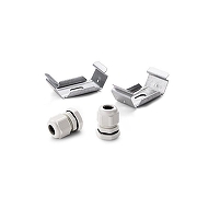 Накладной светильник WoltaSTD ДСП14-54-002-5К цвет плафона/подвески Прозрачный, цвет арматуры Серый-3