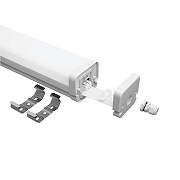 Накладной светильник WoltaSTD ДСП15-54-001-6К цвет плафона/подвески Белый, цвет арматуры Серый-3