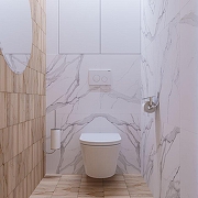 Унитаз Lavinia Boho Biore Compacto Rimless 330402CR подвесной цвет Белый глянцевый с сиденьем Микролифт-23