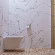 Унитаз Lavinia Boho Biore Compacto Rimless 330402CR подвесной цвет Белый глянцевый с сиденьем Микролифт-24