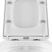 Унитаз Lavinia Boho Aveo Rimless 3306002R подвесной цвет Белый глянцевый с сиденьем Микролифт-6