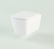 Унитаз Lavinia Boho Aveo Rimless 3306002R подвесной цвет Белый глянцевый с сиденьем Микролифт-8