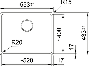 Кухонная мойка Franke Maris MRG 110-52 55 125.0696.176 цвет Белый-1