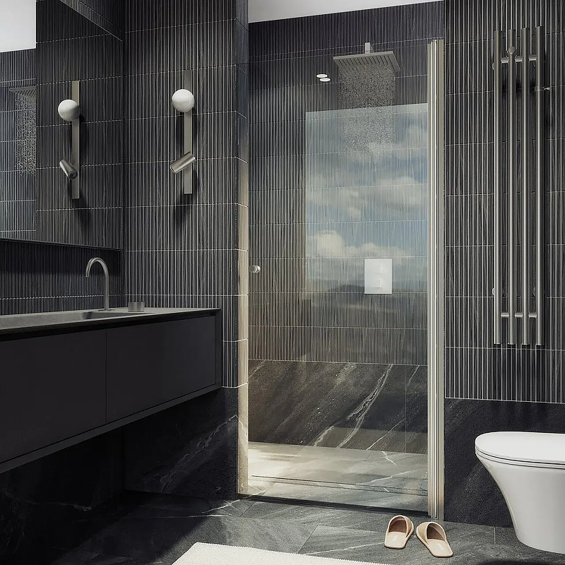 Душевая дверь Maybah Glass MGD-1670-5 700х1980 на монопетле 