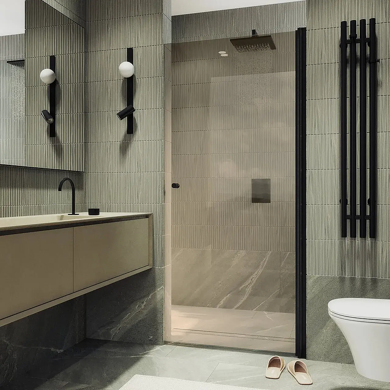 Душевая дверь Maybah Glass MGD-1674-6 700х1980 на монопетле 