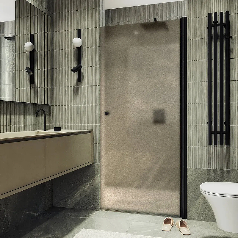 Душевая дверь Maybah Glass MGD-1675-6 700х1980 на монопетле 