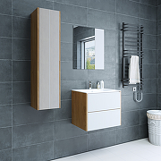 Зеркало Sanflor Диана 60 С28125 цвет Белый-1