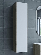 Шкаф пенал Sanflor Диана 32 С28176 подвесной цвет Дуб Шерман Графит-1