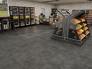 Керамогранит Duna Concrete CN0L59M01 Темно-Серый глазурованный матовый 60x120 см-8