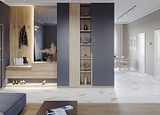 Керамогранит Kerranova Alleya K-2104/SR/200x1200x11 Коричневый Матовый 20x120 см-15
