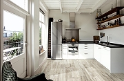 Керамогранит Marazzi Ragno Woodmania R56E Серый антислип 20x120 см-19