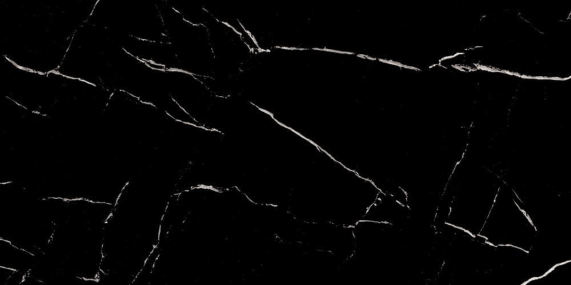 Керамогранит Duna Nero Marquina RP-238571 Черный Black Panter 