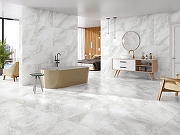 Керамогранит Duna Hydro RP-238597 Белый глазурованный матовый 60x120 см-7