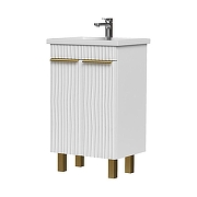 Тумба под раковину Volna Lotty Gold 50 tnLOTTYGD50.2D-04 цвет Белый