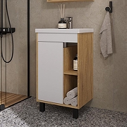 Тумба под раковину Volna Osmond 50 tnOSMOND50.1D-04 цвет Белый Дуб сонома-2