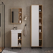 Тумба под раковину Volna Osmond 50 tnOSMOND50.1D-04 цвет Белый Дуб сонома-6