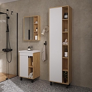 Тумба под раковину Volna Osmond 50 tnOSMOND50.1D-04 цвет Белый Дуб сонома-7