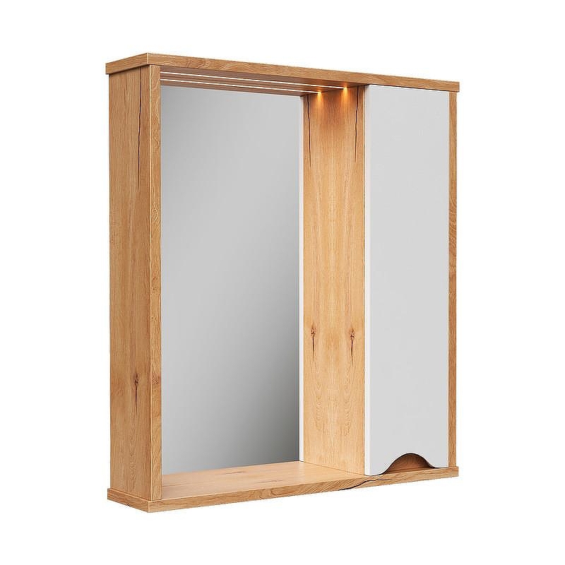 Зеркало со шкафом Volna Barney 60 R zsBARNEY60.R-04 с подсветкой 